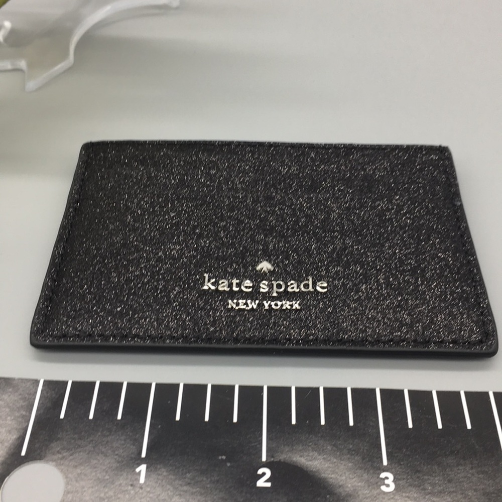 Kate Spade Small Slim Card Hold Joeley Black - Picture 7 of 8